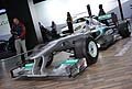 Monoposto F1 Mecedes GP W02 da 8 cilindri con oltre 750 CV