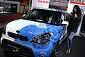 Kia Soul Wave e hostess al Motor Show di Bologna