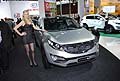 Kia Sportage e girl al Motor Show 2011