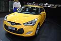 La sportiva Hyundai Veloster Coupè yellow al Motor Show
