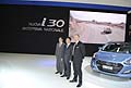 Foto di rito a fine presentazione della nuova Hyundai i30