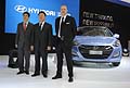 Press Day allo stand Hyundai con i manager del Gruppo coreano