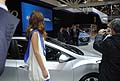 La Hyundai nuova i30 a fine presentazione al Motor Show con i manager del gruppo
