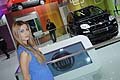 Hostess dell padiglione Fiat al salone di Bologna