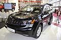 Suv Mahindra XUV500 black anteprima Europea al Motor Show 2011. Mahindra XUV500