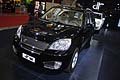 Versione Black del SUV DR 5 al Bologna Motor Show 2011. Con la ruota di scorta esterna, i proprietari possono beneficiare di un accesso facilitato al bagagliaio e una maggiore capacit di carico