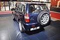 Posteriore SUV DR 5 con ruota di scorta esterna al Bologna Motor Show 2011. Il SUV DR 5 ha attirato lattenzione degli appassionati di auto grazie al suo design distintivo e alla funzionalit della ruota di scorta esterna