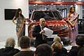 Conferenza stampa dellanteprima Europea Mahindra XUV500 al Motor Show di Bologna