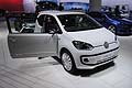 Anteriore vettura della VW UP! White al Motor Show di Bologna 2011