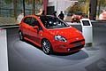 Fiat Punto 2012 rosso acceso al Motor Show di Bologna 2011