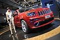 Vettura Jeep Gran Cherokee SRT8 nel salone di Bologna Motor Show