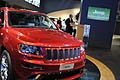 Press day per la presentazione della Jeep Gran Cherokee SRT8 di colore rosso