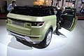 Posteriore Range Rover Evoque tre porte al Motor Show di Bologna 2011