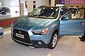 Mitsubishi AEX suv con parto di colore azzurro metallizzato al Motor Show di Bologna 2011