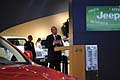 Presentazione alla stampa per lo Stand Jeep al Motor Show di Bologna con il SUV Jeep Grand Cherokee SRT8