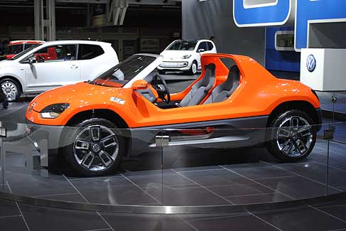 Volkswagen - Volkswagen Buggy Up! Concept Due posti, costruita con un acciaio molto leggero
