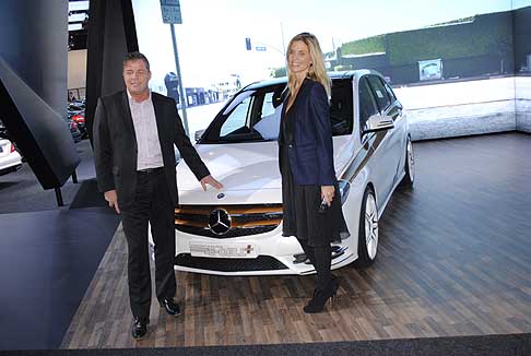 Mercedes-Benz - Presentazion ufficiale dellanteprima nazionale Mercedes Classe B E-Cell