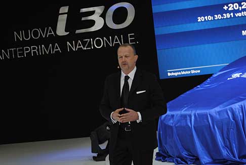 Hyundai - Introduzione del mercato Hyundai al Motor Show