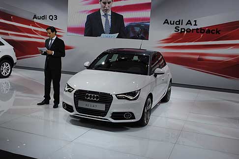 Audi - Anteprima Europea dellAudi A1 Sportback al Motor Show di Bologna 2011