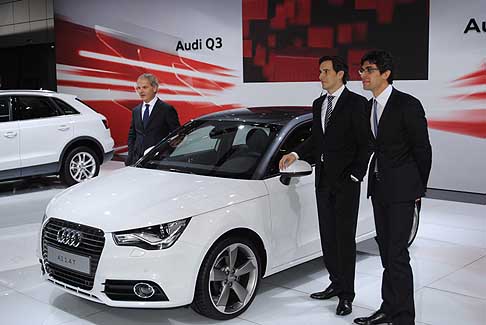 Audi - European Preview Audi A1 Sportback al Bologna Motor Show