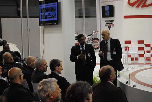 Mahindra - Presentazione alla stampa con i manager Mahindra