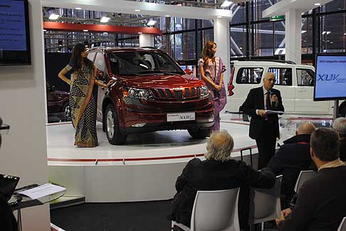 Mahindra - Anteprima tutta europea per suv Mahindra XUV500 a Bologna 2011