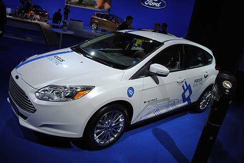 Ford - Anteprima italiana per la Ford Focus elettrica al Motor Show 2011
