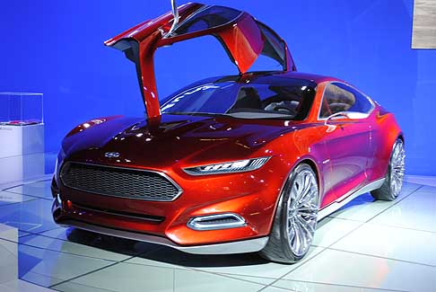 Ford - Supercar Ford Evos Concept al Motor Show