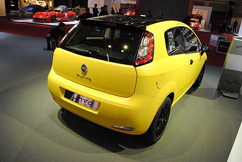 Fiat - Posteriore vettura Fiat Punto 2012 Born this way al Motor Show