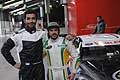 Drivers Danilo Petrucci e il brasigliano Victor Guerin al Bologna Motor Show 2014
