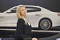 Hostess stand Maserati al Salone di Bologna 2014 per la 39^ edizione del Motor Show