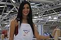 Hostess Vetro Car automotive system al Motor Show di Bologna 2014 39^ edizione