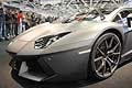 Lamborghini Aventado dettaglio anteriore al Motor Show di Bologna 2014 39^edizione