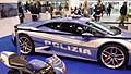 Moto e supercar Lamborghini della Polizia al Motor Show di Bologna 2014 per la 39^ edizione