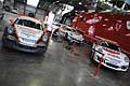 Paddock racing cars Porsche al Bologna Motor Show 2014