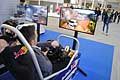 Simulatori videogiochi stand Volkswagen al Motor Show di Bologna 2014