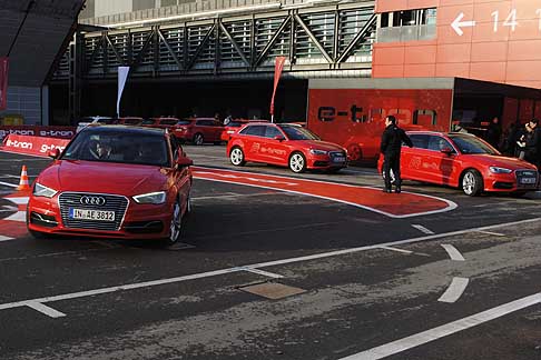 Audi - Audi e-tron Area 44 al Motor Show di Bologna 2014