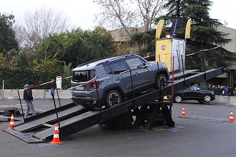 Jeep - Jeep Renegade siamo saliti sulla bascula per sollecitare le sospensioni