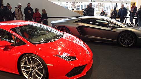 Motor Show - Supercar Lamborghini esposte al Motor Show di Bologna 2014 per la 39^ edizione