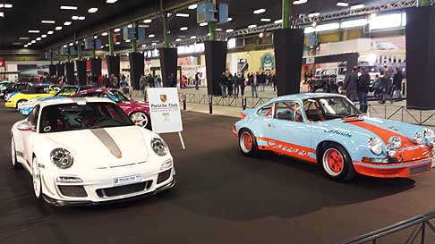 Motor Show - Vetture storiche sportive Porsche al Motor Show di Bologna 2014 per la 39^ edizione