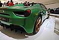 Ferrari 488 spider Green Jewel auto sportiva esposta al MEF Museo Enzo Ferrari di Modena 2024