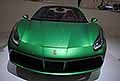 Ferrari 488 spider Green Jewel si ispira alla 365 PS di David Piper in bella mostra al Museo Casa Enzo Ferrari di Modena 2024 esposizione Ferrari One of a Kind