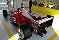 Ferrari F2003 GA dedicata a Gianni Agnelli in bella mostra allOfficina Alfredo Ferrari presso il Museo Ferrari di Modena