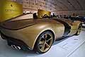 Ferrari Monza Sp1 vista posteriore auto sportiva in bella mostra al Museo Enzo Ferrari di Modena 2024 - Palinsesto 1^ Puntata Museo Ferrari andato in onda 05/08/2024 su Youtube di Automania