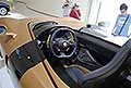 Ferrari Monza Sp1 dettaglio volante e interni di lusso esposta al Museo Casa Enzo Ferrari di Modena 2024 - Podcast 1^ Episodio Museo Ferrari andato in onda 05/08/2024 su Youtube di Automania