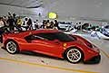 Ferrari P80/C del 2019 vista laterale esposta al MEF Museo Enzo Ferrari di Modena 2024. 3^ Puntata che andra in onda Luned 12/08/2024 ore 18:00 del Palinsesto Artigianalit Ferrari collezione esclusiva by Automania.it