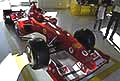 Monoposto Formula 1 Ferrari F2003 GA in bella mostra allOfficina Alfredo Ferrari presso il Museo Ferrari di Modena
