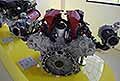 Motore F154 CB costruito ne 2015 un V8 a 65 montato su Ferrari 488 GTB esposta allOfficina Alfredo Ferrari presso il Museo Enzo Ferrari di Modena