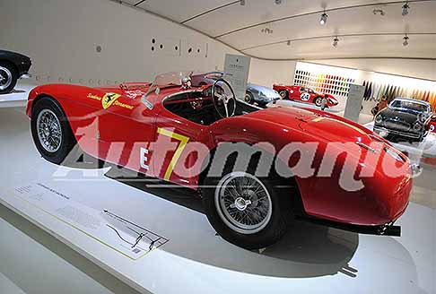 Museo Enzo Ferrari - 1^ Puntata  Luned 05/08/2024 ore 18:00, Ferrari 500 Mondial con 170 CV del 1954 al Museo Enzo Ferrari di Modena