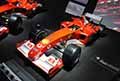 Ferrari F2002 di Michael Schumacher che ha vinto il campinato del mondo piloti di Formula 1 al Museo Ferrari Maranello 2021